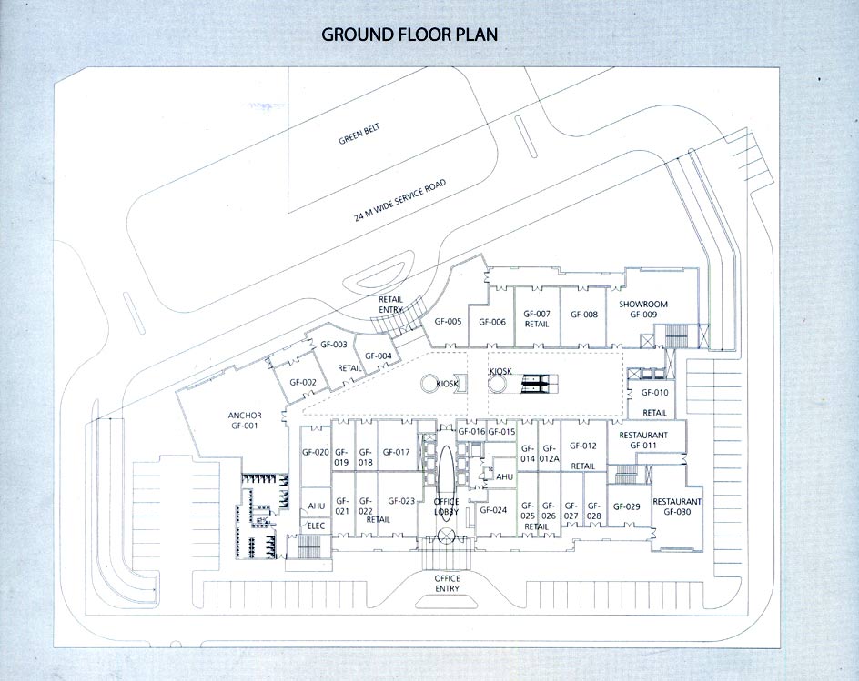 Emaar square Floor Plan
